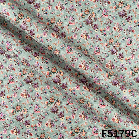 Digital Print Pashmina Fabric - F5179